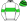 White Lime Green Band & Armbands Black Hooped Cap