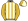 Gold Cream Stripes Quartered Cap