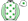 White Green Stars Striped Sleeves White & Green Star Cap