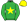 Green Yellow Star & Cap