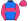 Blue Pink Band Sleeves & Cap
