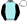 Pale Blue Black Sleeves White Cap