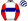White Dark Blue Band Red Sleeves Dark Blue Armbands Red White & Dark Blue Striped Cap