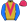 Gold Cerise Vee Blue Sleeves Cerise Cap