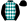 Teal & White Diamonds Black Sleeves & Cap