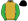 Gold Green Sleeves Black Cap