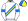 White Blue & Yellow Sash Armbands & Quartered Cap