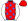 Red Royal Blue Stars Red White & Royal Blue Striped Sleeves