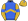 Royal Blue Gold Chevron & Sleeves Royal Blue Armbands Gold Cap With Royal Blue Spot