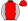 Red Silver Sleeves & Red Cap