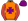 Orange Purple Maltese Cross Striped Sleeves Purple Cap