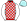 Red Pale Blue Checks White Sleeves Pale Blue & White Seams On Cap