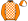 Orange White Checks Quartered Cap