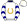 White Gold T Inside Horseshoe Dark Blue Collar Chevrons Sleeves & Cap Gold Horseshoes