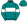 Teal White Band & Armband With Black Outline
