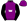 Purple White Crown Black Sleeves