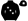 Black Three White Diagonal Stars Star Cap