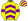 Yellow Purple Chevrons & Armbands Striped Cap