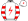 White Red Lightning Bolt Hooped Sleeves Red Lightning Bolt Cap