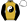 Gold Yin Yang Symbol Black Sleeves White Cap