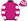 Magenta White Edge Thoroughbreds Logo Multi-Coloured Hooped Sleeves & Cap
