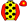 Yellow Black Spots Red Sleeves Yellow Seams Red Cap Yellow Star