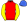 Red Yellow Sleeves Royal Blue Cap