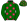 Dark Green Cerise Stars Dark Green Cap With Cerise Stars