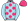 Light Blue Pink Spots & Cap