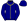 Navy Blue Yellow Laceby Lodge Stud Logo & Seams