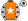 Orange White Star Silver Sleeves Black Stars Silver Cap Black Star