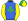 Royal Blue Green Shamrock Yellow Sleeves Green & Yellow Quartered Cap