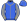 Royal Blue Gold Seams Striped Sleeves Royal Blue Cap Gold Seams