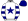 White Navy Blue Star Hooped Sleeves Navy Blue Cap