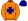 Orange Dark Blue Maltese Cross & Cap
