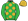 Green Gold Spots & Cap