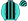 Turquoise & Black Stripes Turquoise Sleeves