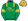 Emerald Green Gold Epaulettes Regal Bloodstock Logo Armbands Gold Cap Emerald Green Pom Pom