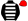 Black White Hoops Red Cap