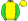 Yellow & Black Stripes Lime Green Sleeves Yellow Cap
