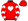 Red White Heart Red Sleeves White Chevrons