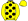 Yellow Black Spots Peak & Pom Pom