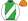 Green White Sash & Sleeves Orange Cap