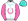 White Turquoise Seams Hot Pink Horseshoe & Heads Sleeves Turquoise Cap Hot Pink Horseshoes