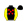 Black Red Flower Yellow Bees On Sleeves