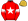 Red White Star & Stars Armbands Old Gold Cap