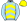 Light Blue Yellow Chevrons Seams & Cap