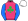 Pink Green Shamrock Blue Sleeves White Cap