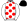 White Red Spots & Black Cap