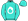Turquoise White Horseshoe & Horse Head Horseshoe Sleeves & Cap
